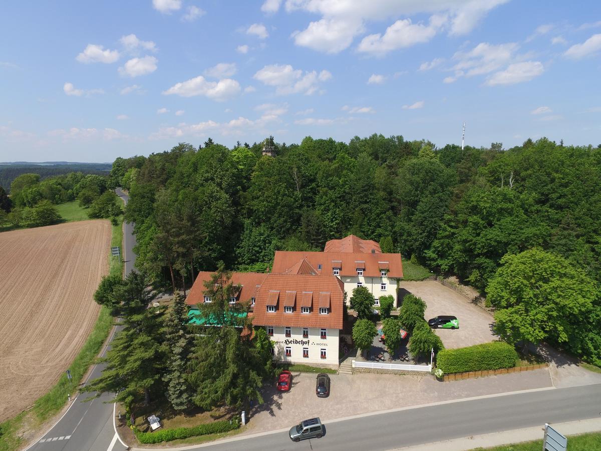 Hotel Landhaus Heidehof Dippoldiswalde Exteriér fotografie